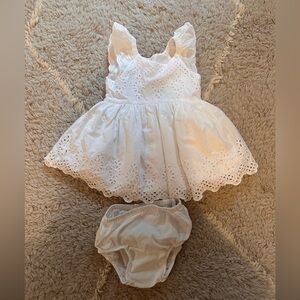 Gap Eyelet dress with bloomers